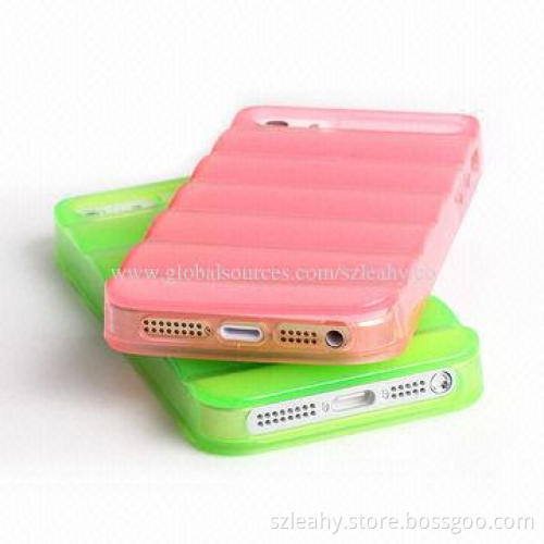 Hot Selling and Ladder Pattern TPU Case for iPhone 5/5S